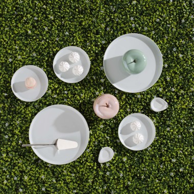 Assiette plate Bianco, 270 mm, Lot de 6 - Finedine