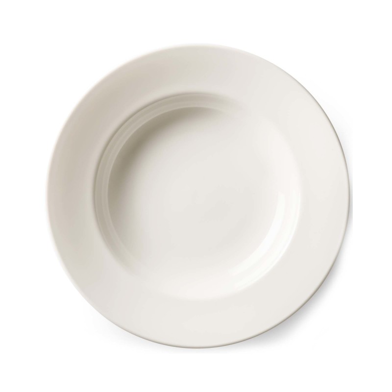Assiette creuse Crema, 230 mm, Lot de 6 - Finedine