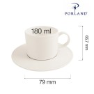 Gobelet empilable Line, 180ml, Lot de 6 - Finedine