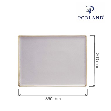Plateau rectangulaire en ash, 350x260mm - Finedine