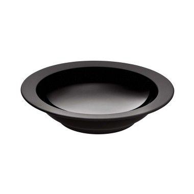 Assiette creuse ronde Bahia Onyx 200 mm - Finedine