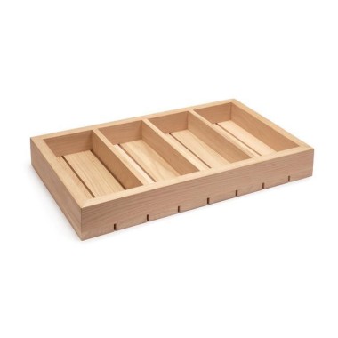 Conteneur en bois pour couverts Madeira - Finedine