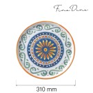 Assiette à pizza spéciale Capri, 310 mm - Finedine