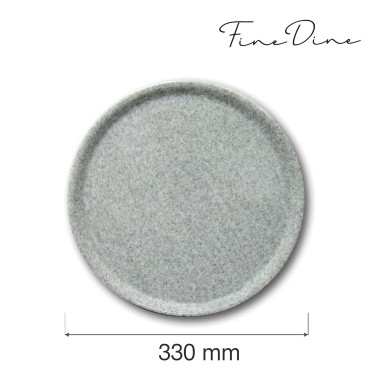 Plaque à pizza spéciale, granit, 330 mm - Finedine