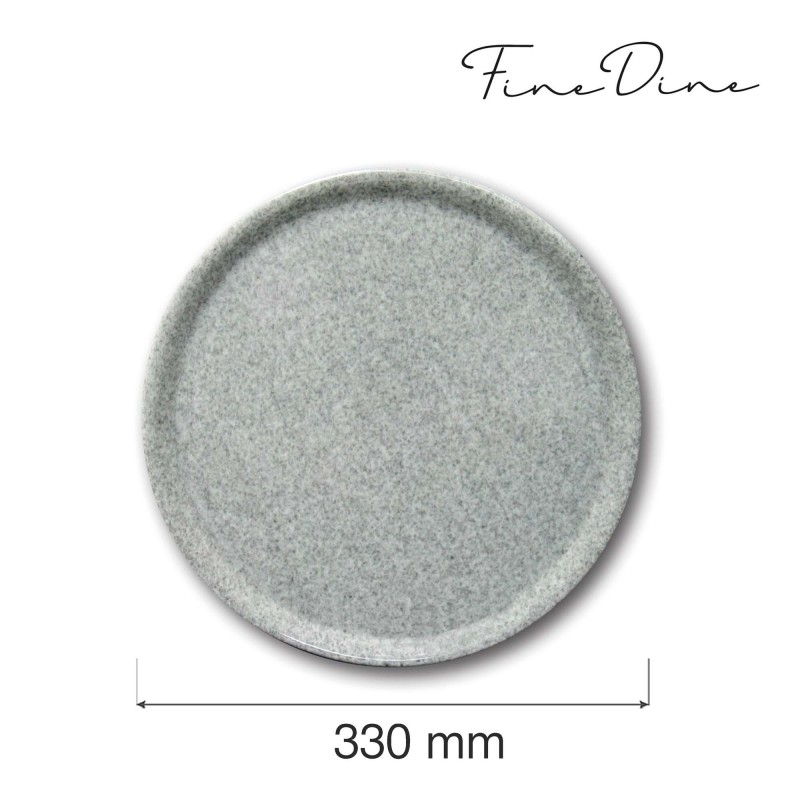 Plaque à pizza spéciale, granit, 330 mm - Finedine