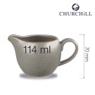 Carafe profilée en pierre grise, 114 ml - Finedine