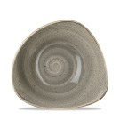 Bol triangulaire en pierre grise, 185mm - Finedine