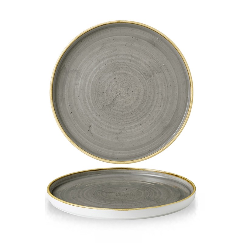 Assiette murale en pierre grise, 210 mm - Finedine