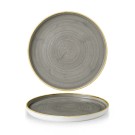 Assiette murale en pierre grise, 210 mm - Finedine