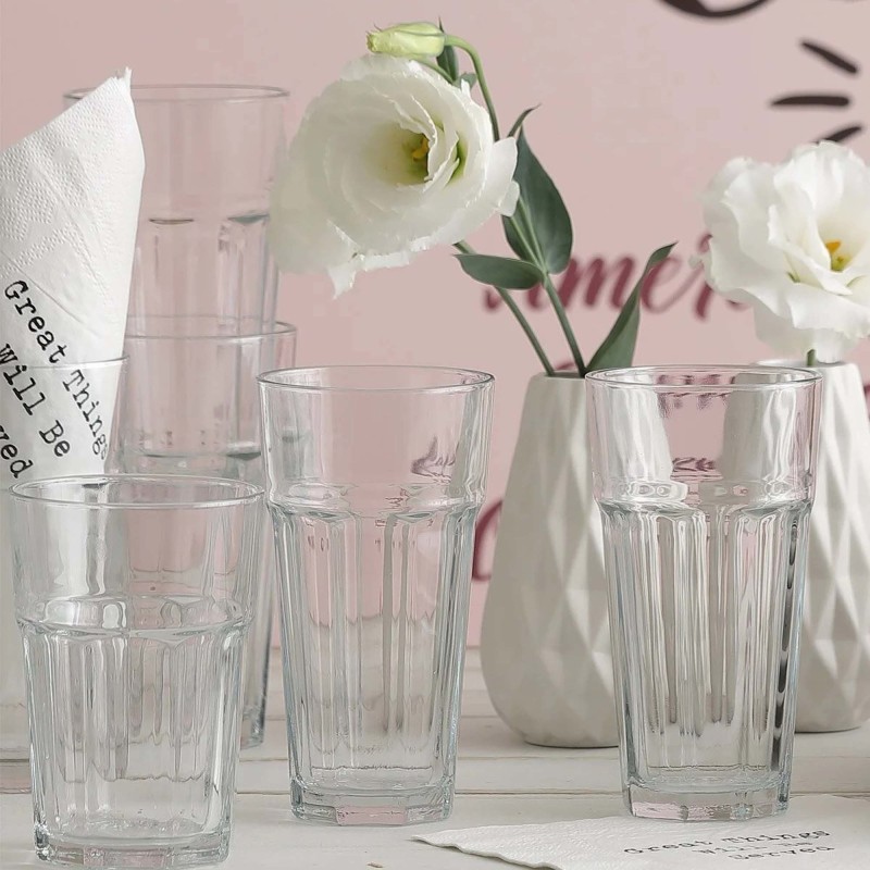 Verre long drink Aras 360 ml, Lot de 6 - Finedine