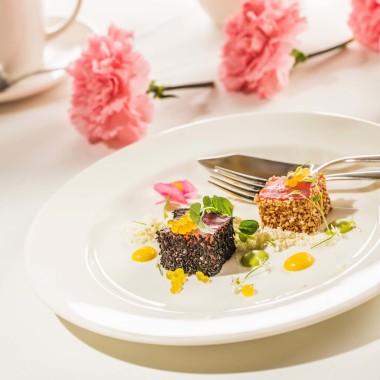 Assiette plate Crema, 200 mm, Lot de 6 - Finedine