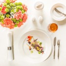 Assiette plate Crema, 270 mm, Lot de 6 - Finedine