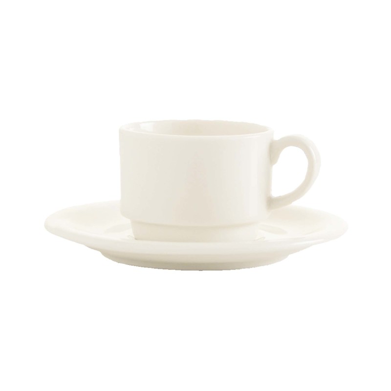 Tasse empilable Crema, 90 ml, Lot de 6 - Finedine
