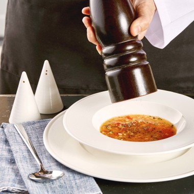 Assiette creuse Line, 250 mm, Lot de 6 - Finedine