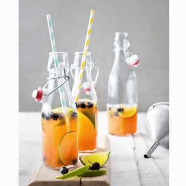 Bouteille à bascule, 1000 ml, Lot de 6 - Finedine