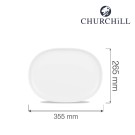 Assiette Alchemy Moonstone, 265x355 mm - Finedine