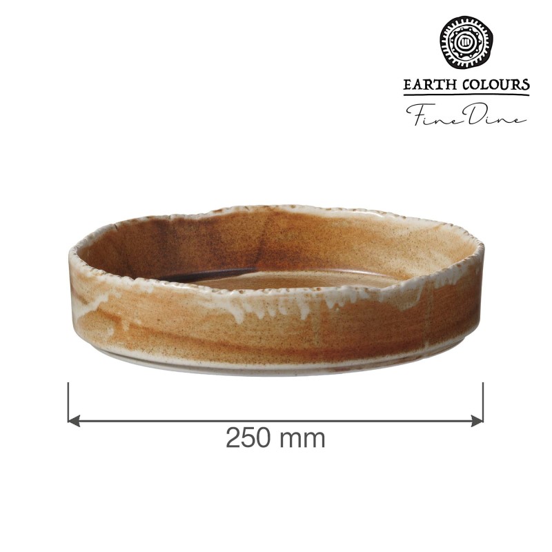 Assiette à bord élevé Constancy 250 mm - Finedine