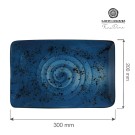 Assiette rectangulaire Iris, 300x200mm - Finedine