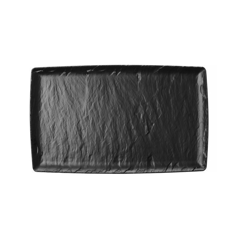 Plateau Polaris noir GN 1/1 530x325 mm - Finedine