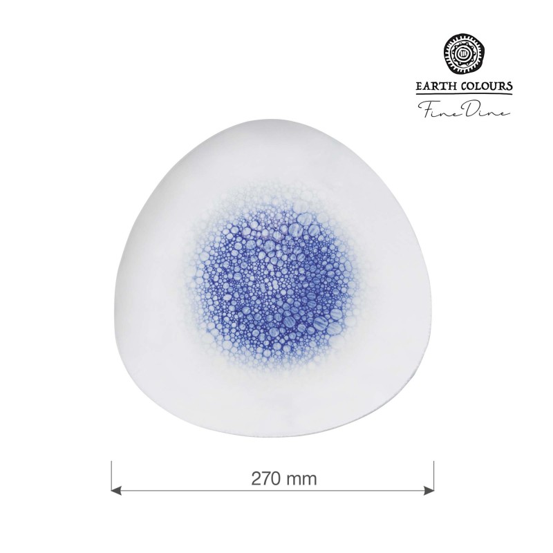 Assiette triangulaire Serenity, 270 mm - Finedine