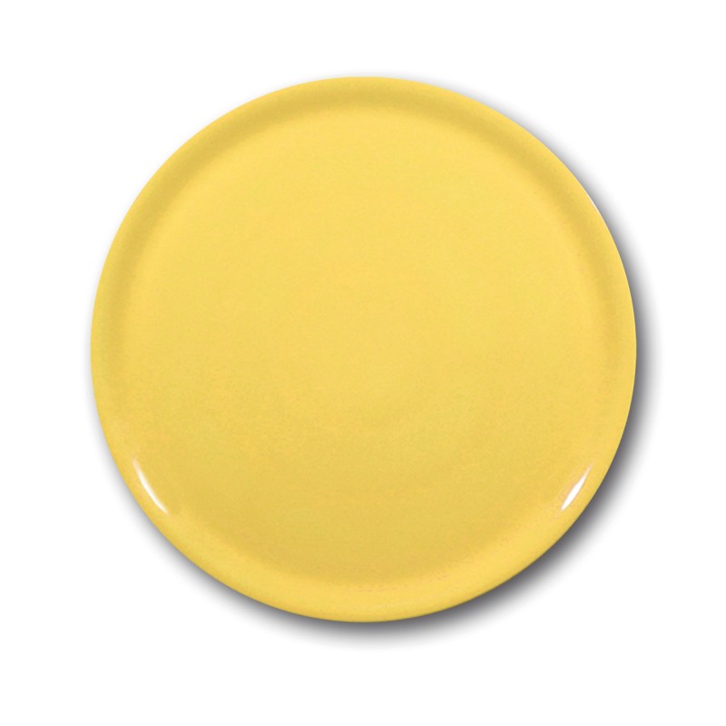 Plaque à pizza spéciale, jaune, 330 mm - Finedine