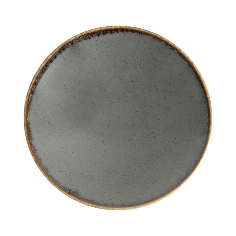 Assiette creuse en pierre, 200x(H)51mm - Finedine