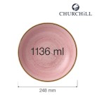 Bol coupe Stonecast Petal Pink, 248 mm - Finedine