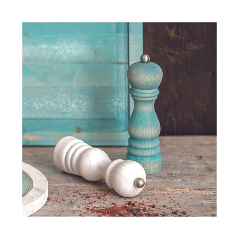Moulinaire à sel vintage, bleu, 190 mm - Finedine