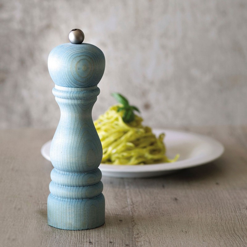 Moulinaire à sel vintage, bleu, 190 mm - Finedine