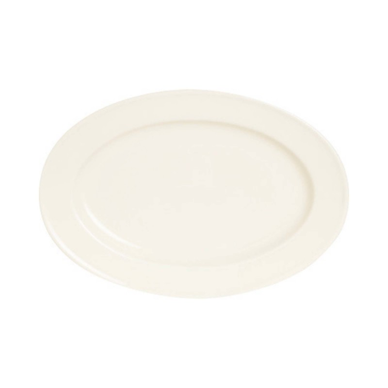 Plat ovale Crema, 210x140mm, Lot de 6 - Finedine