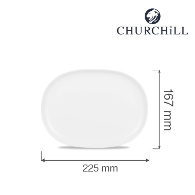 Assiette Alchemy Moonstone, 167x225mm - Finedine
