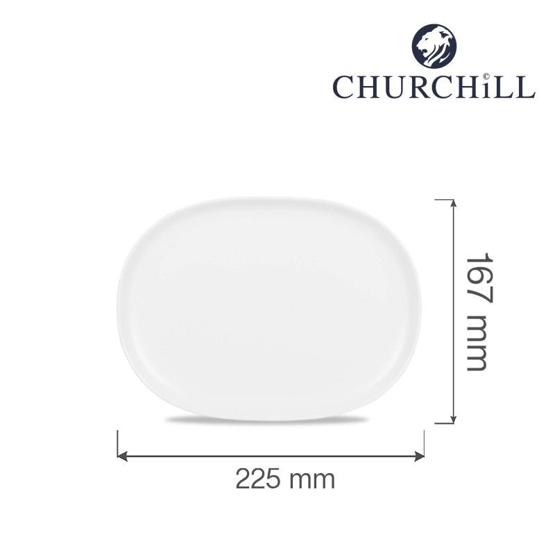 Assiette Alchemy Moonstone, 167x225mm - Finedine
