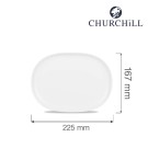 Assiette Alchemy Moonstone, 167x225mm - Finedine