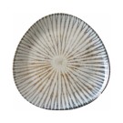 Assiette triangulaire ammonite 190 mm - Finedine