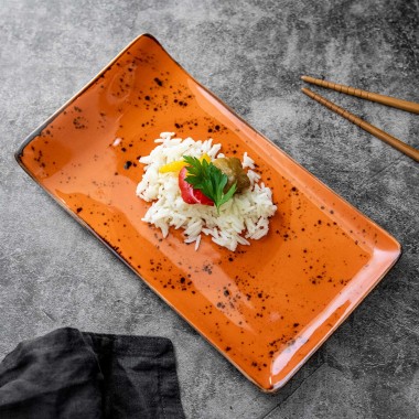 Assiette de service Dahlia, 215x120mm - Finedine