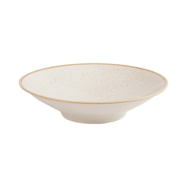 Assiette sablée sur pied, 260x(H)62mm - Finedine