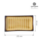 Plat rectangulaire en soie, 272x150mm - Finedine