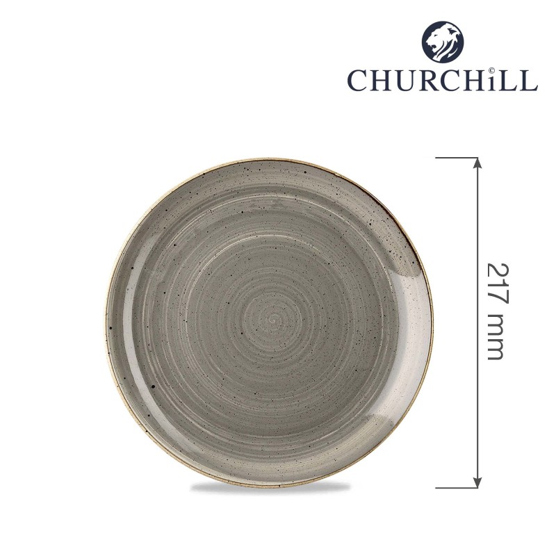 Assiette plate Stonecast Grey, 217 mm - Finedine