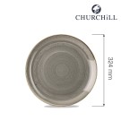 Assiette plate Stonecast Grey, 324 mm - Finedine