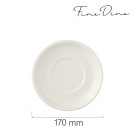 Sous-tasse à crème, 170 mm, Lot de 6 - Finedine
