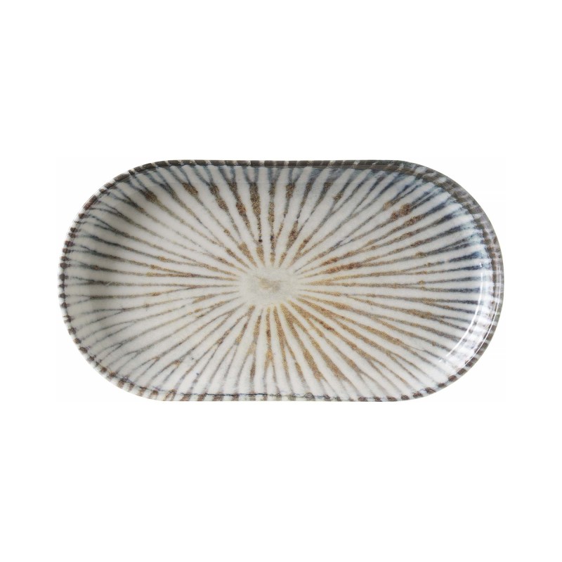 Assiette ovale Ammonite 300 x 160 mm - Finedine