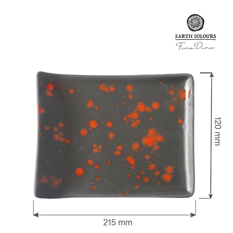 Assiette de service Bloom, 215x120mm - Finedine