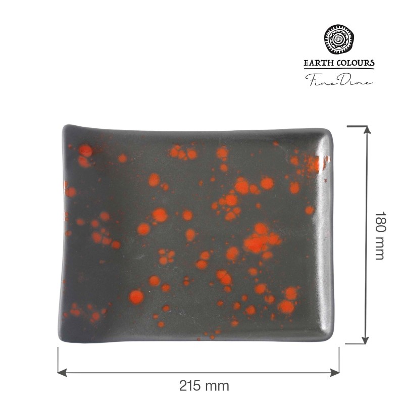 Assiette de service Bloom, 215x180mm - Finedine