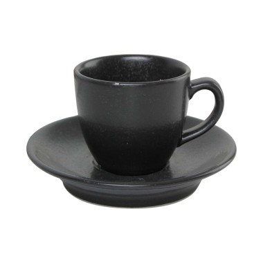 Tasse à espresso élégante Coal, 80ml - Finedine