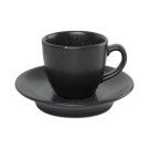 Tasse à espresso élégante Coal, 80ml - Finedine