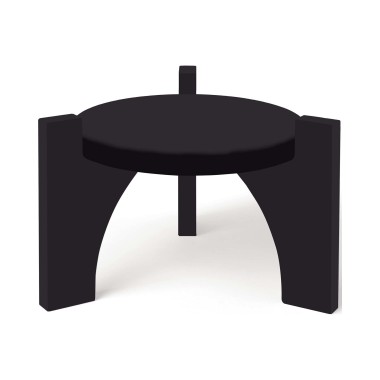Base noire Madeira pour distributeur - Finedine