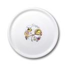 Plat à pizza spécial, décoré, 330 mm - Finedine