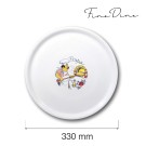 Plat à pizza spécial, décoré, 330 mm - Finedine