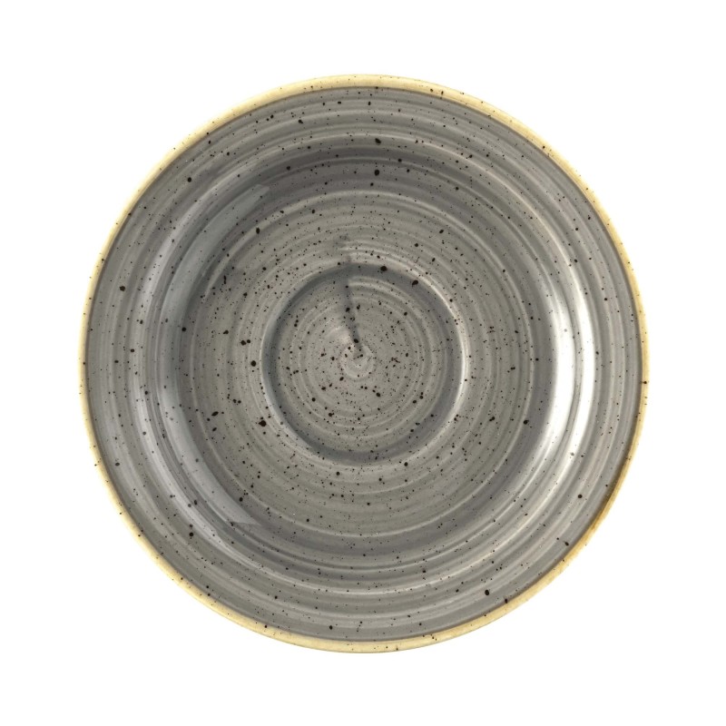 Sous-assiette Stonecast gris, 150 mm - Finedine