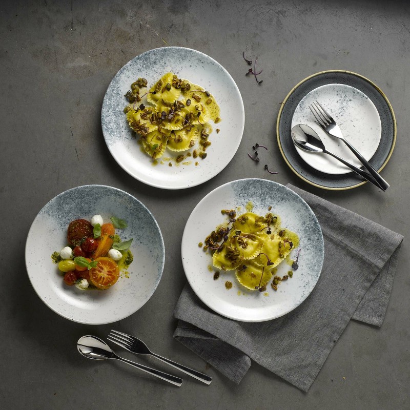 Assiette ronde blanche Evolve 324 mm - Finedine